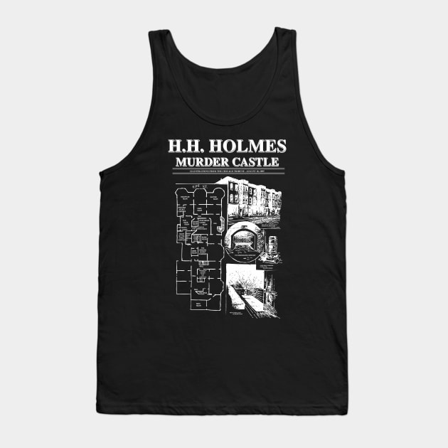 H.H. Holmes Murder Castle Tank Top by Renegade Rags